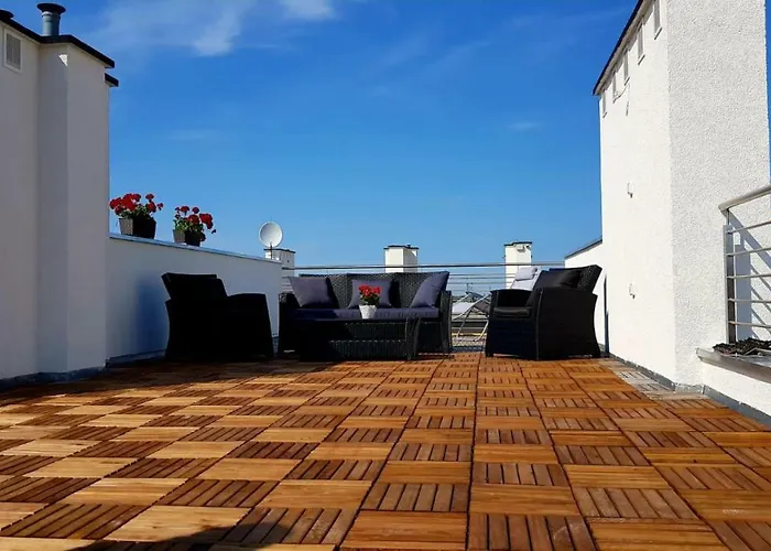 Z Tarasem Na Dachu B22 Lägenhet *